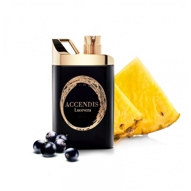 LUCEVERA luxusní parfém od Accendis. Složení bergamot, černý rybíz, anans a pačuli.
